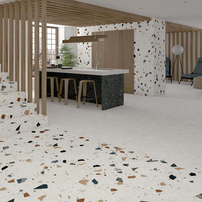 Donatella Art Terrazzo Porcelain Tile 80 x 80cm-Delforno Tiles & Timber-Delforno