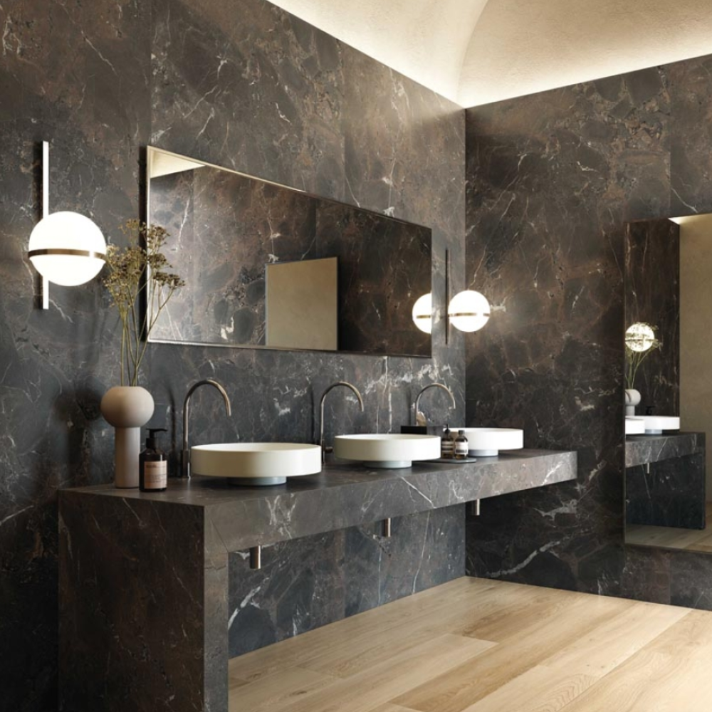 Memory Breccia Imperiale Porcelain Tile 60 x 120cm-FLAVIKER-Delforno