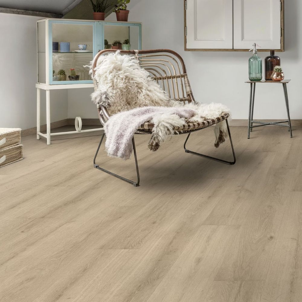 Cremant Vinyl Plank 17.8 x 121.9cm-Delforno