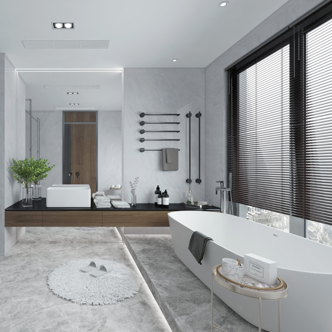 Cloud Grey Honed Marble Tile 60 x 60cm-Delforno