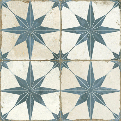 FS Star Blue Ceramic Tile 45 x 45cm-Delforno Tiles & Timber-Delforno
