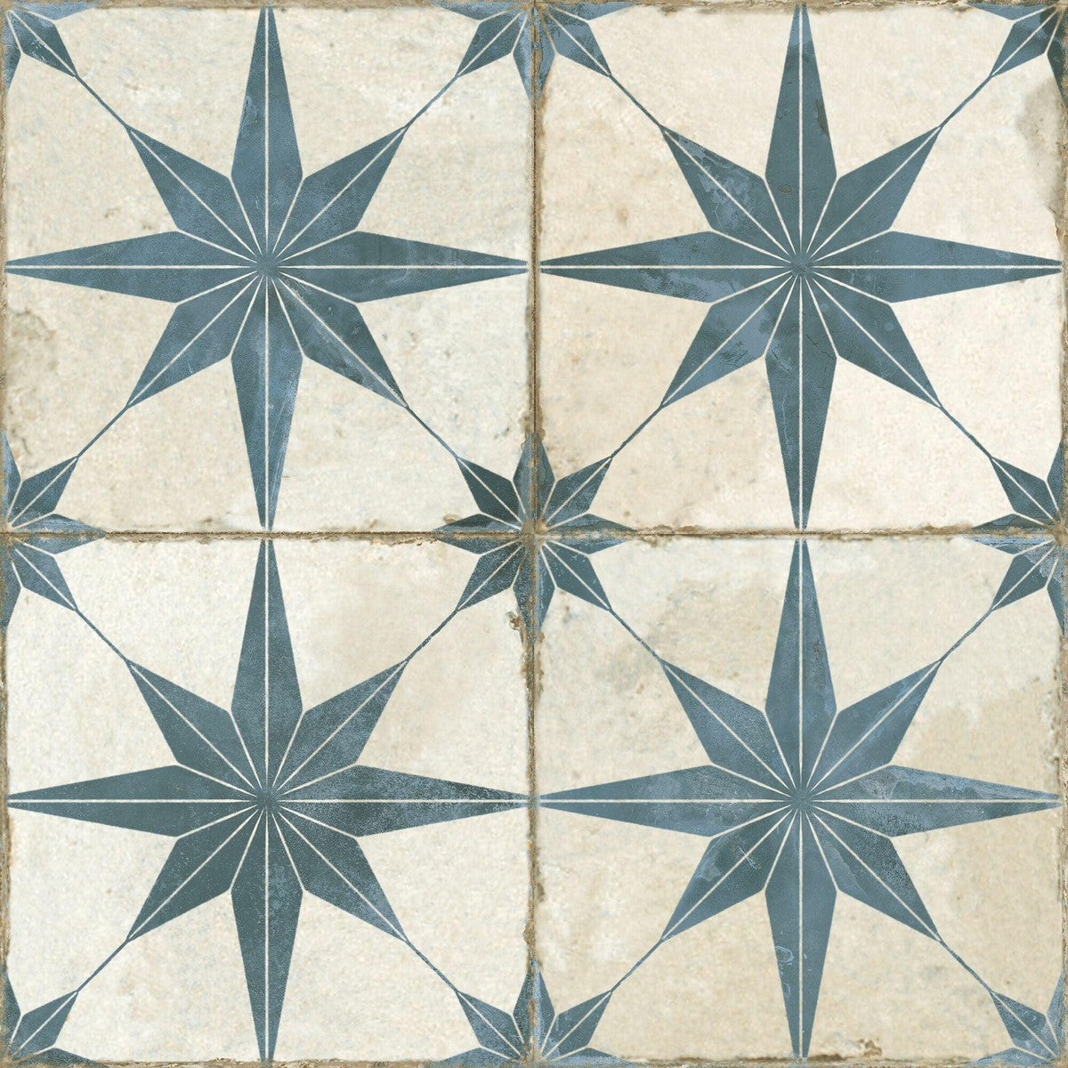 FS Star Blue Ceramic Tile 45 x 45cm-Delforno Tiles & Timber-Delforno