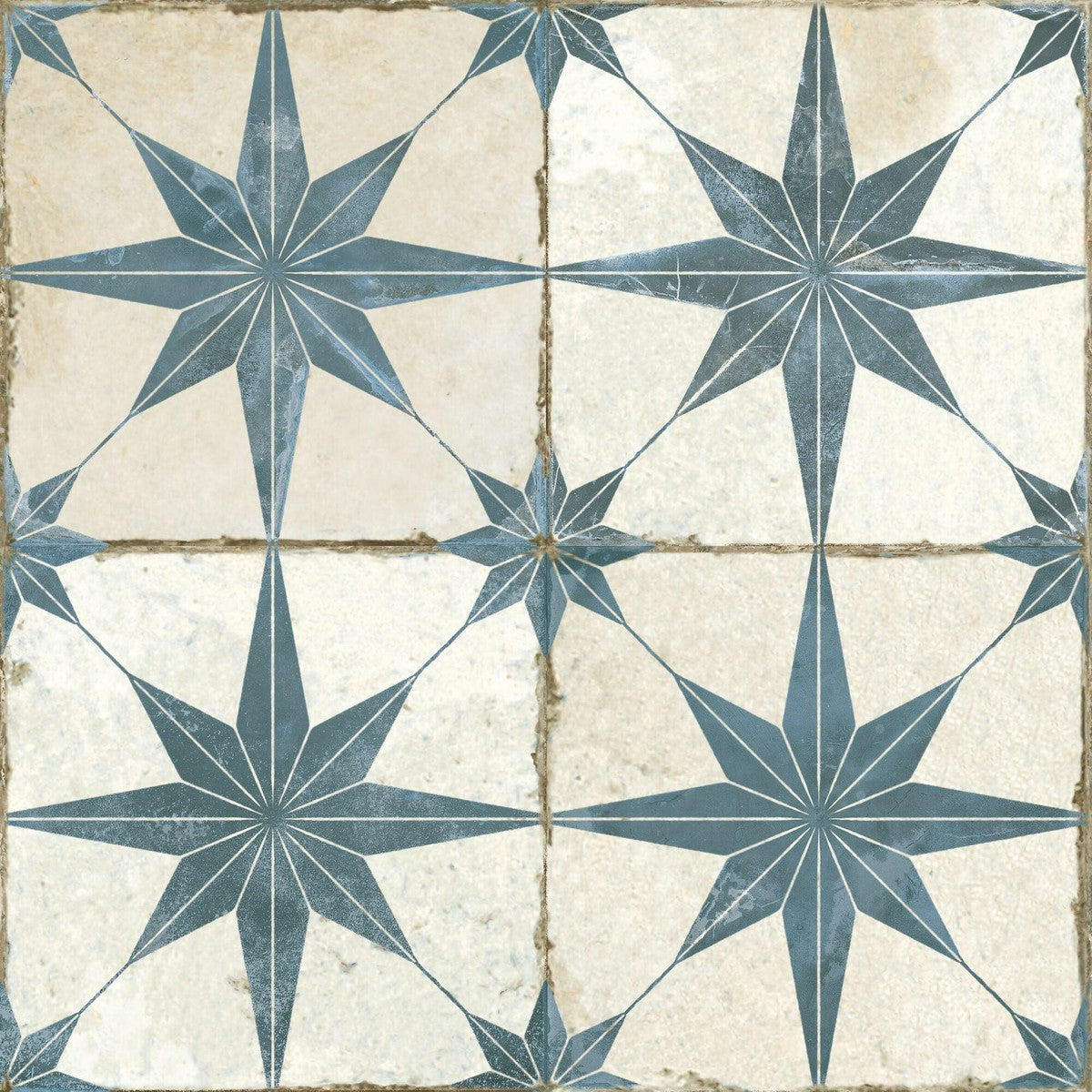 FS Star Blue Ceramic Tile 45 x 45cm-Delforno Tiles & Timber-Delforno