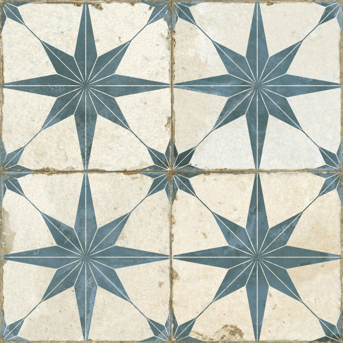 FS Star Blue Ceramic Tile 45 x 45cm-Delforno Tiles & Timber-Delforno