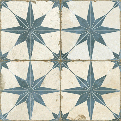 FS Star Blue Ceramic Tile 45 x 45cm-Delforno Tiles & Timber-Delforno