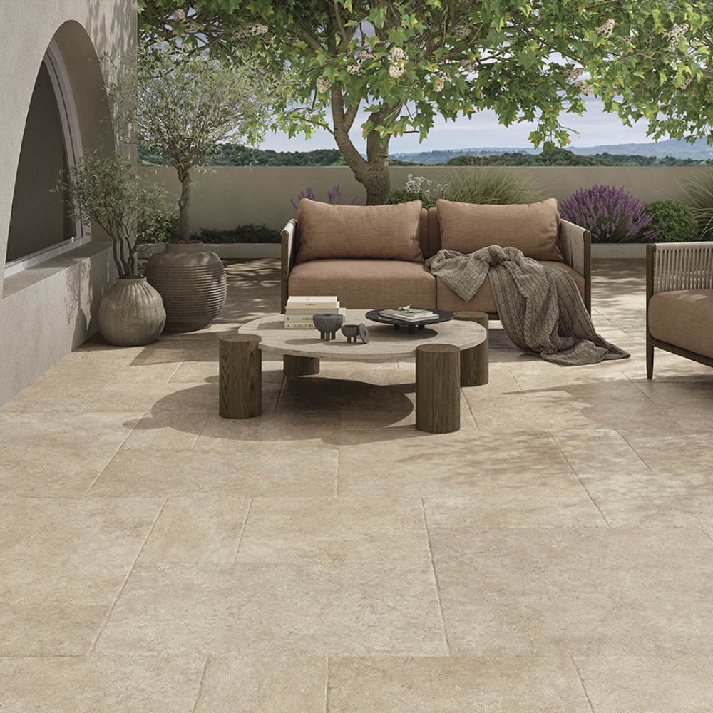 Provence 589 Beige Porcelain Tile 59.4 x 89cm-Delforno