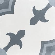 Havana White Herald Porcelain Tile 22.3 x 22.3cm