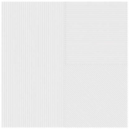 Lins White Ceramic Tile 20 x 20cm