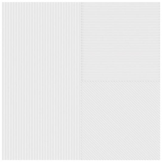 Lins White Ceramic Tile 20 x 20cm