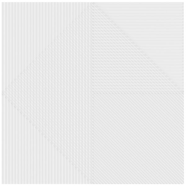 Lins White Ceramic Tile 20 x 20cm
