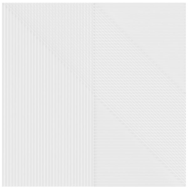 Lins White Ceramic Tile 20 x 20cm