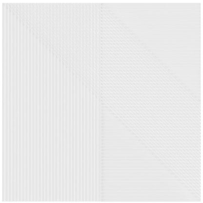 Lins White Ceramic Tile 20 x 20cm