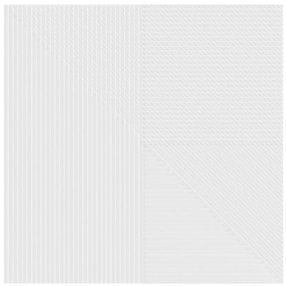 Lins White Ceramic Tile 20 x 20cm