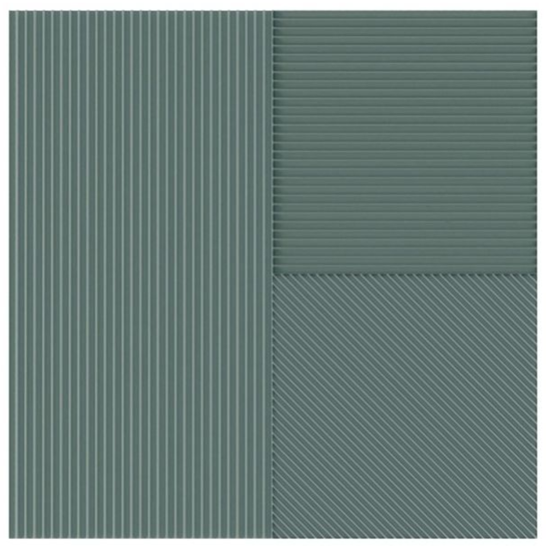 Lins Teal Ceramic Tile 20 x 20cm-Delforno