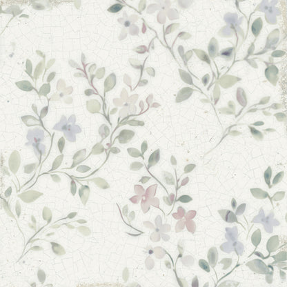 Mayolica Bloom Porcelain Tile 15 x 15cm-Delforno