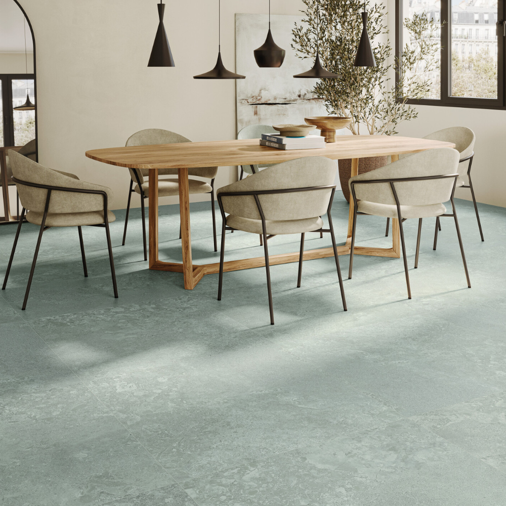 Awen Green Natural Porcelain Tile 90 x 90cm-Delforno