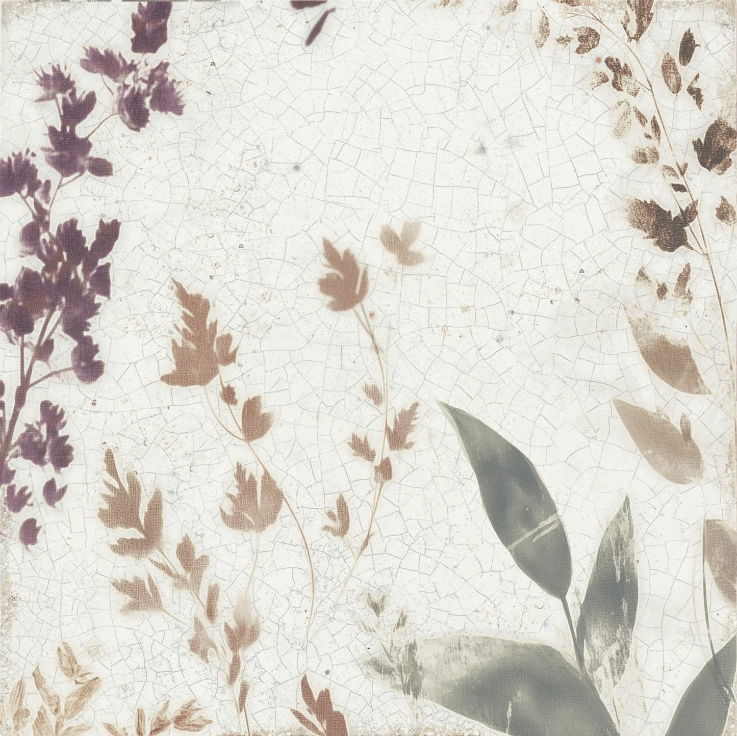 Mayolica Forest Porcelain Tile 15 x 15cm