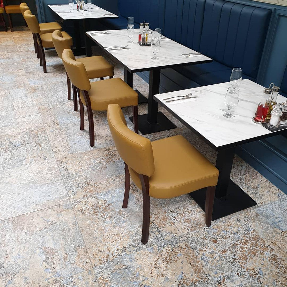 Inside Out Collection: Blu Carpeta Slab Porcelain Tile 20mm-Delforno Tiles & Timber-Delforno