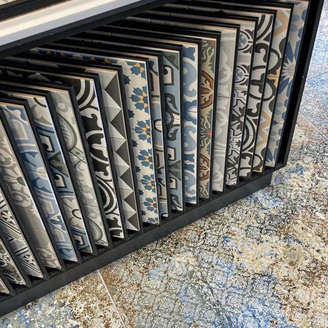 Inside Out Collection: Blu Carpeta Slab Porcelain Tile 20mm-Delforno Tiles & Timber-Delforno