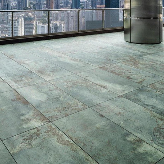 Inside Out Collection: Zinc Slab Porcelain Tile 20mm-Delforno Tiles & Timber-Delforno
