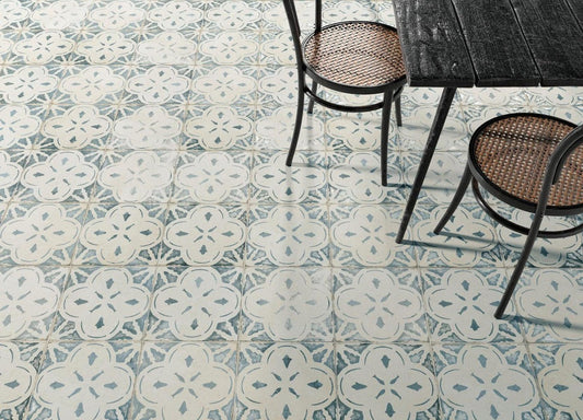 Isadora Blue Ceramic Tile 45 x 45cm-Delforno Tiles & Timber-Delforno