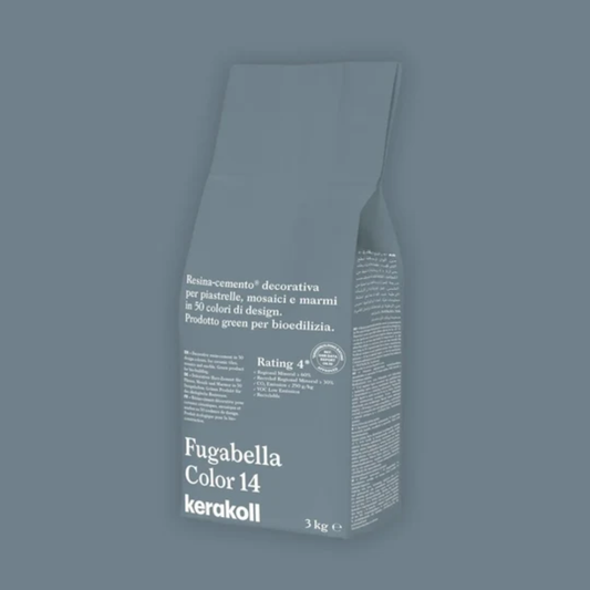 Fugabella Color Grout 14 Blue Grey 3Kg-Delforno