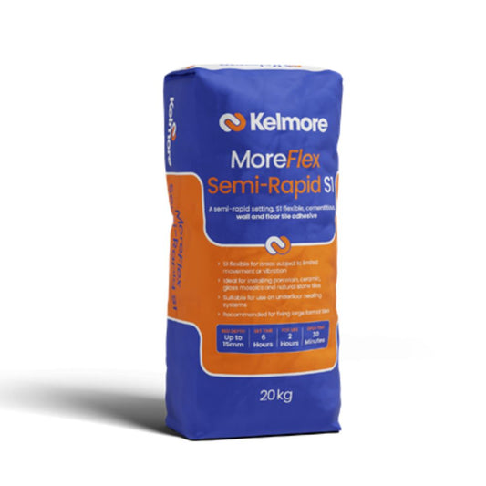 MoreFlex Semi Rapid S1 Grey 20kg-Delforno