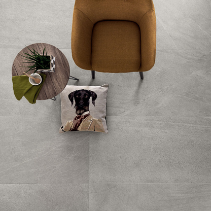 Next Grey Natural Porcelain Tile 60x120cm-Delforno