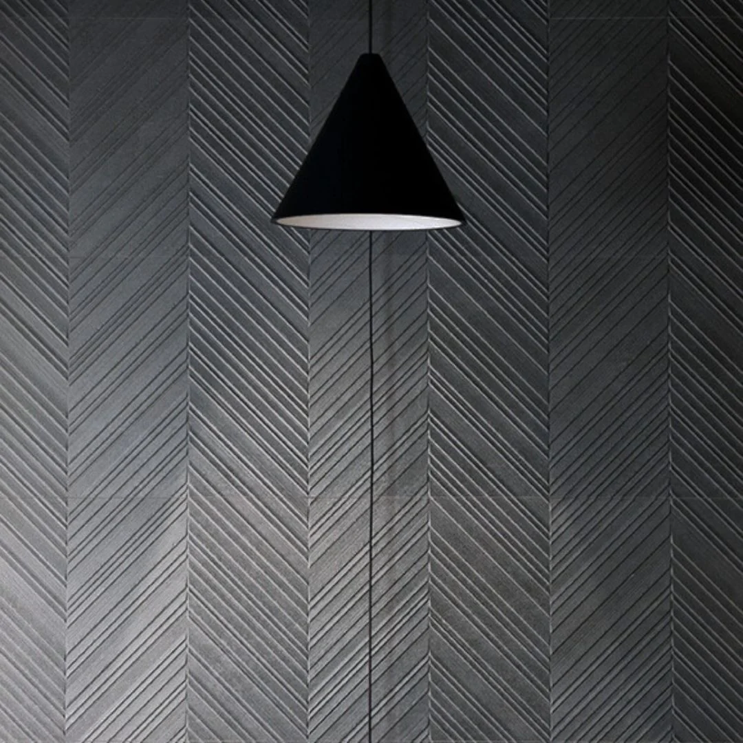 Gubi Wall Antracite Peak 32 Ceramic Tile 30 x 90cm