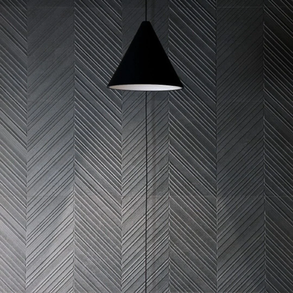 Gubi Wall Antracite Peak 32 Ceramic Tile 30 x 90cm