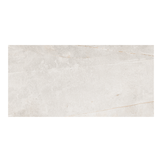 Covent White Porcelain Tile 37 x 75cm-Delforno