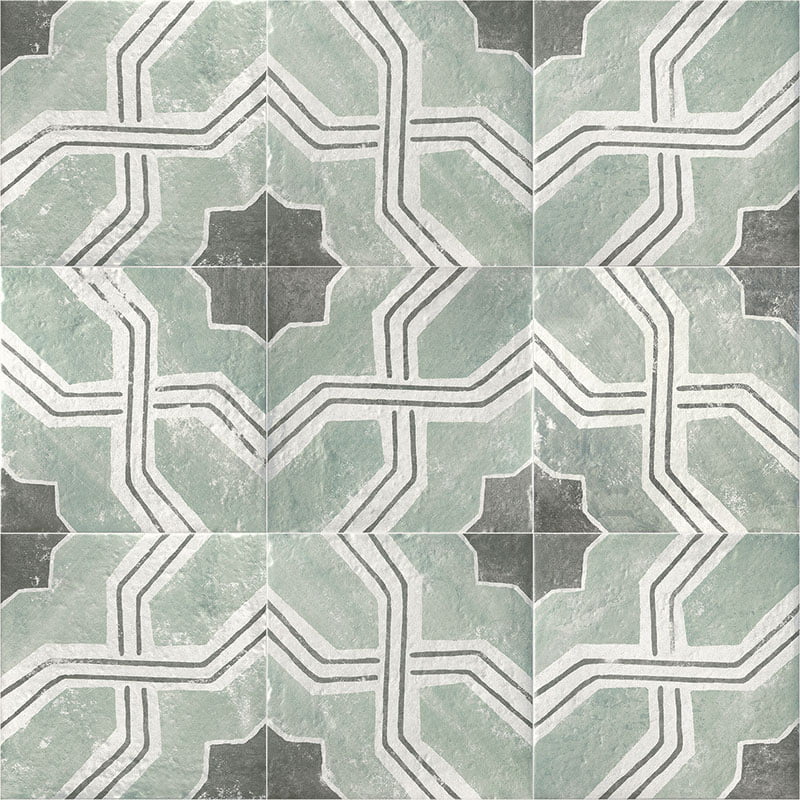 Carino Deco Iberia Porcelain Tile 20 x 20cm