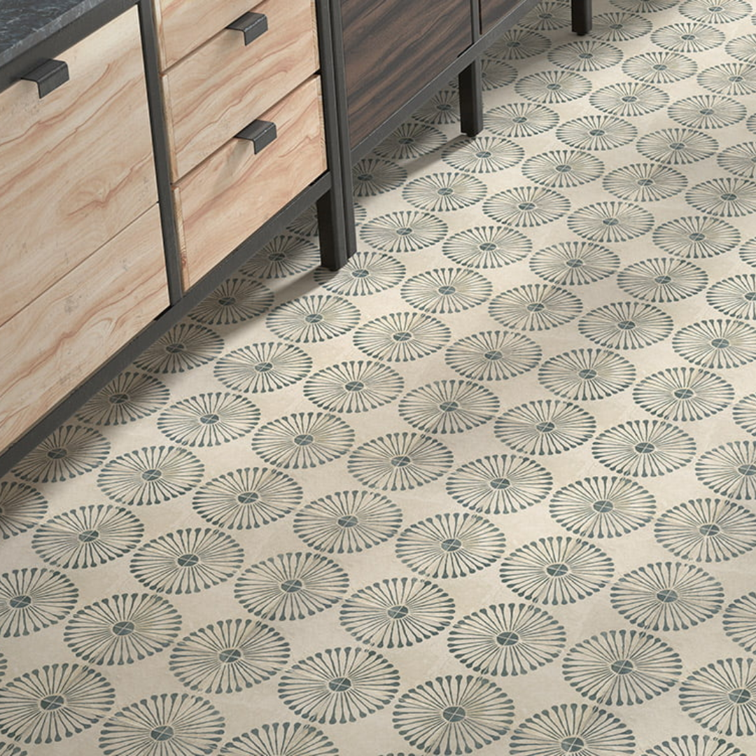 Carino Deco Palma Porcelain Tile 20 x 20cm-Delforno