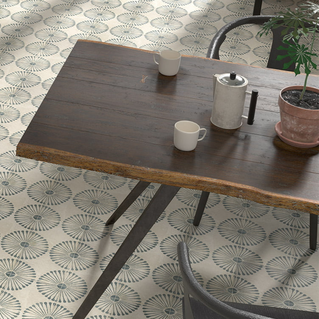 Carino Deco Palma Porcelain Tile 20 x 20cm-Delforno
