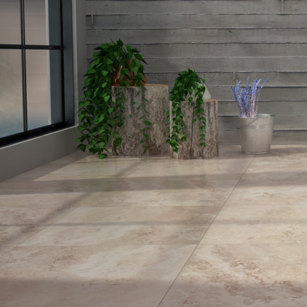 Fox Bone Porcelain Tile 60 x 60cm