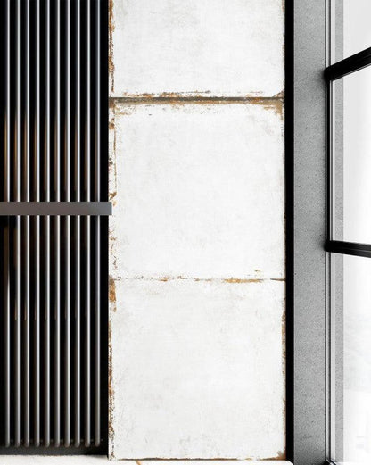 Large Format Steel White Porcelain Tile 100 x 100cm-Delforno Tiles & Timber-Delforno