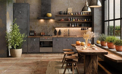 Large Format Volcano Rosso Porcelain Tile 100 x 100cm-Delforno Tiles & Timber-Delforno