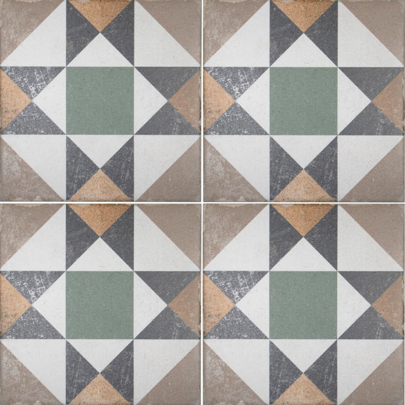 Alfombra Kenitra Porcelain Tile 20 x 20cm-Delforno