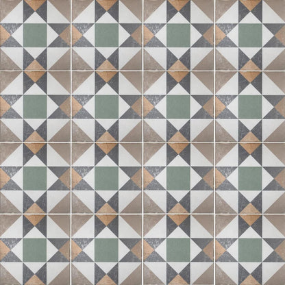 Alfombra Kenitra Porcelain Tile 20 x 20cm-Delforno