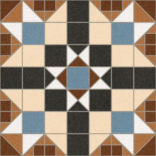 Marron Bourbone Ceramic Tile 31.6 x 31.6cm-Delforno Tiles & Timber-Delforno