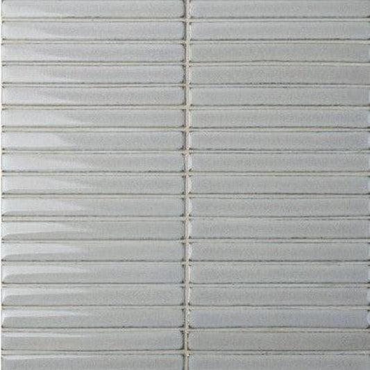 Mosaic Collection: Kit Kat Cinder Grey Gloss Porcelain Tile 30 x 30cm-Delforno Tiles & Timber-Delforno