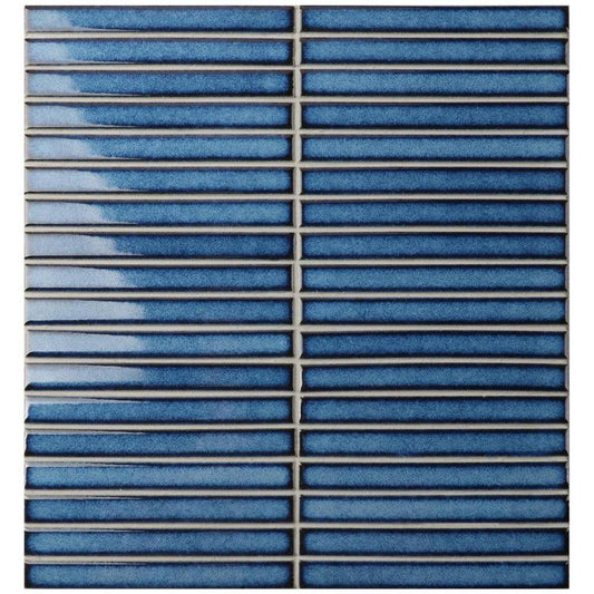 Mosaic Collection: Kit Kat Ocean Blu Porcelain Tile 30 x 30cm-Delforno Tiles & Timber-Delforno