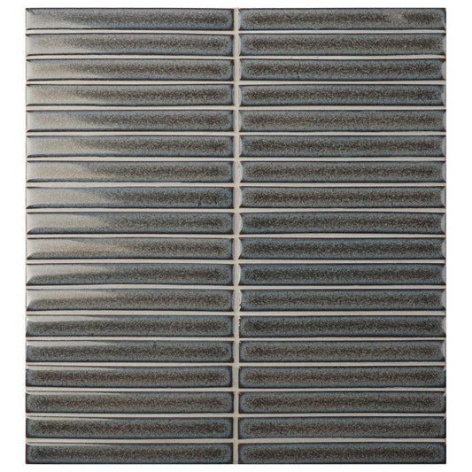 Mosaic Collection: Kit Kat Stormy Grey Gloss Porcelain Tile 30 x 30cm-Delforno Tiles & Timber-Delforno
