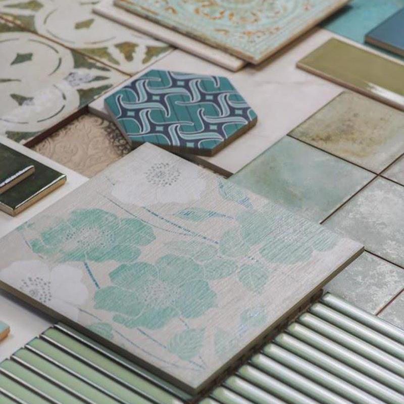 Mosaic Collection: Kit Kat Vintage Jade Gloss Mosaic Porcelain Tile 30 x 30cm-Delforno Tiles & Timber-Delforno