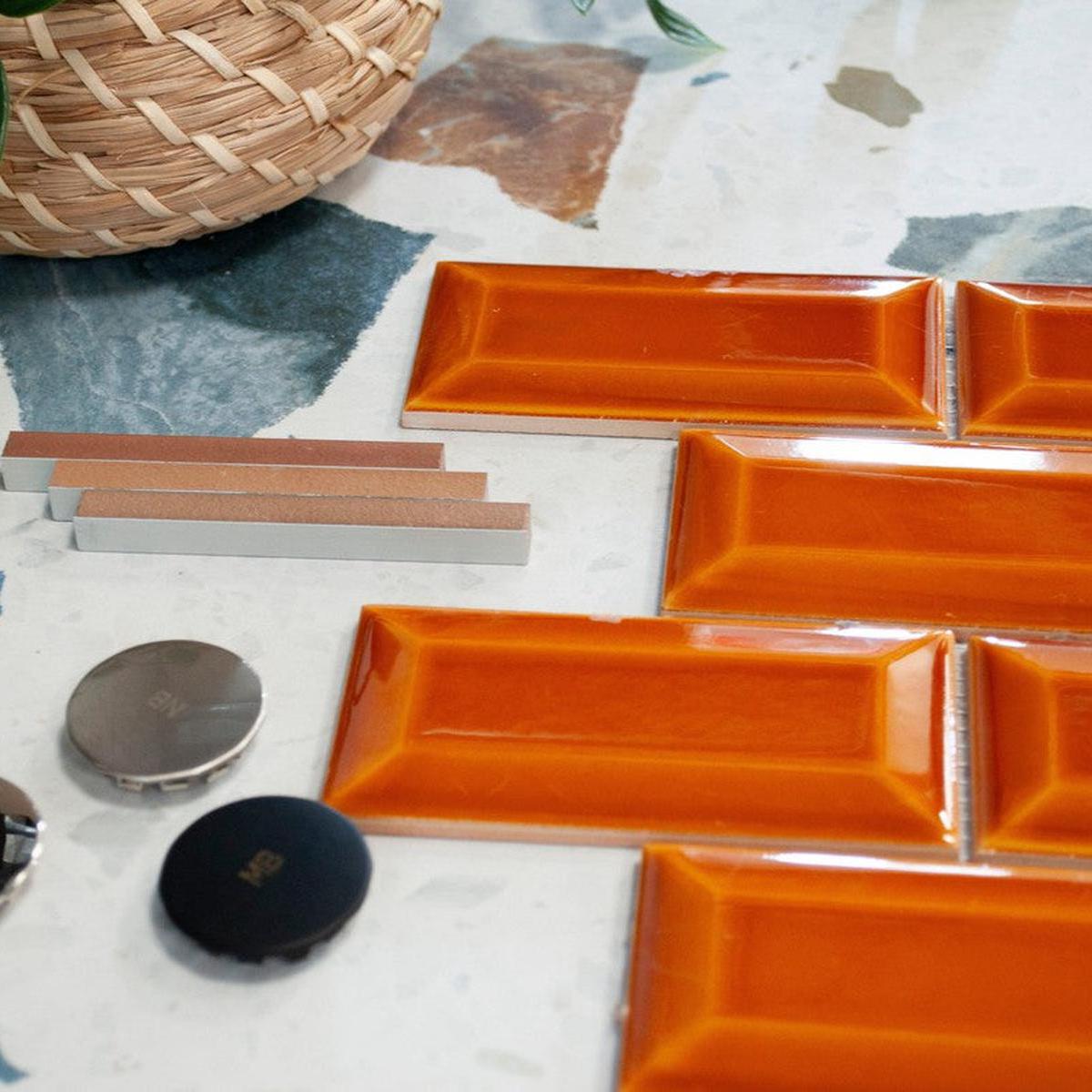 Mosaic Collection Micro Metro Caramel-Delforno Tiles & Timber-Delforno