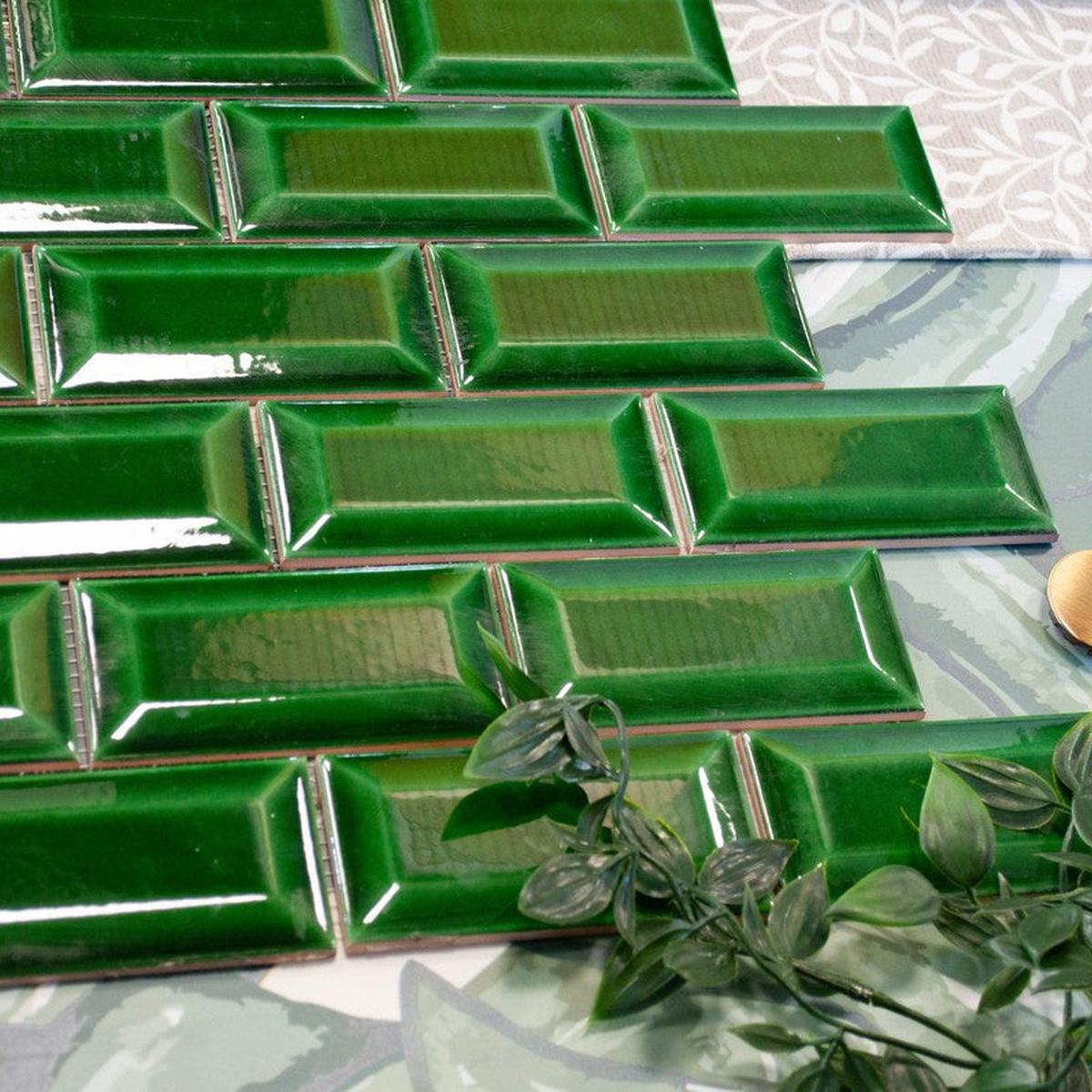Mosaic Collection Micro Metro Vic Green-Delforno Tiles & Timber-Delforno