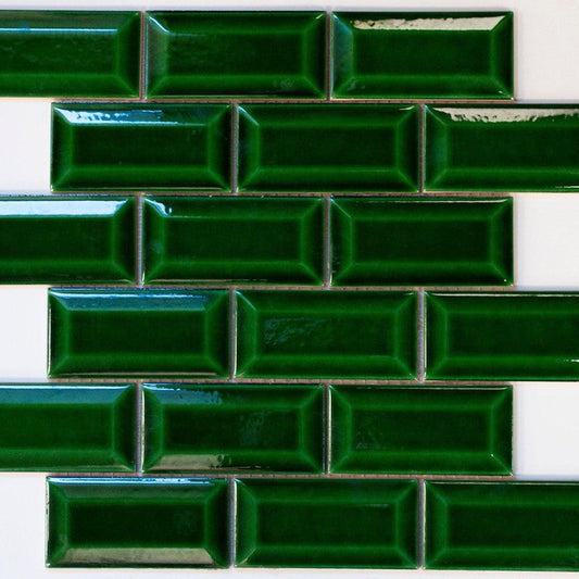 Mosaic Collection Micro Metro Vic Green-Delforno Tiles & Timber-Delforno