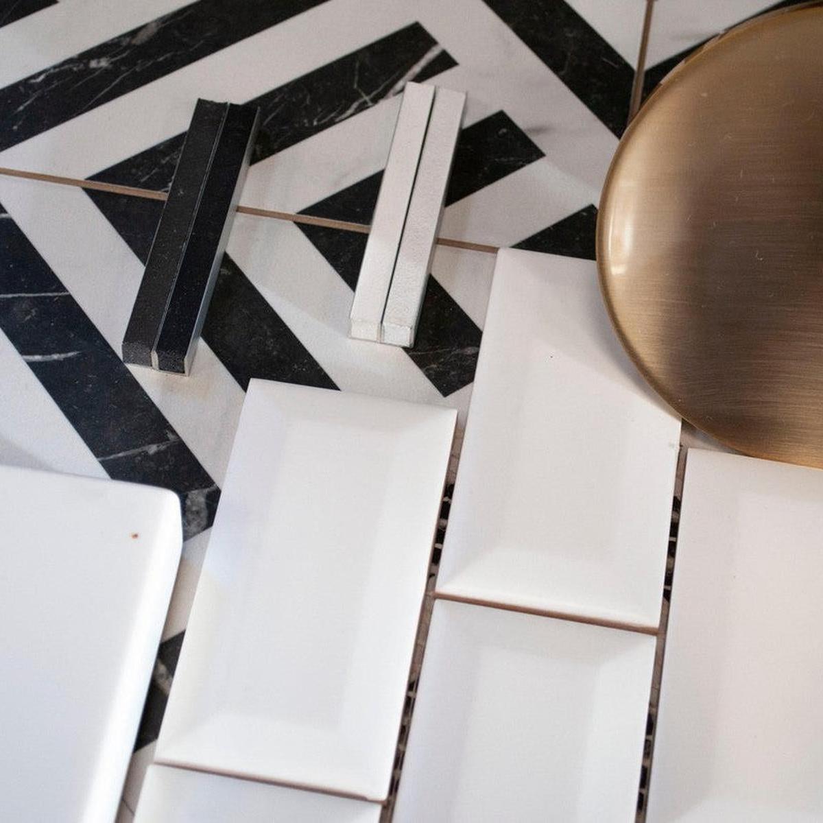 Mosaic Collection Micro Metro White Matt-Delforno Tiles & Timber-Delforno