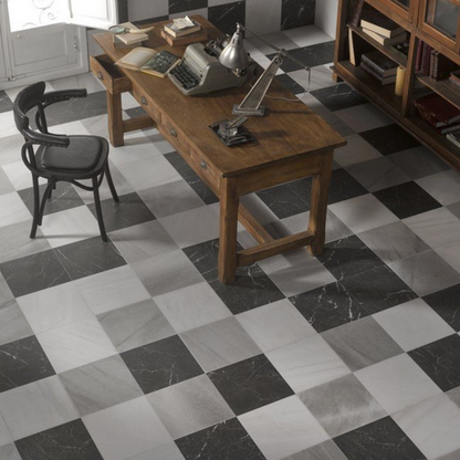 Omeya Grey Porcelain Tile 33 x 33cm-PERONDA-Delforno