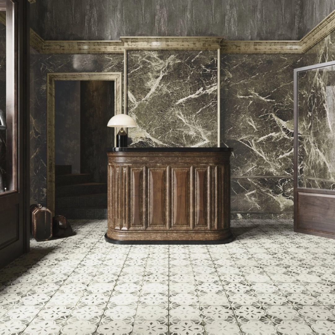 FS Aurora White Ceramic Tile 45 x 45cm